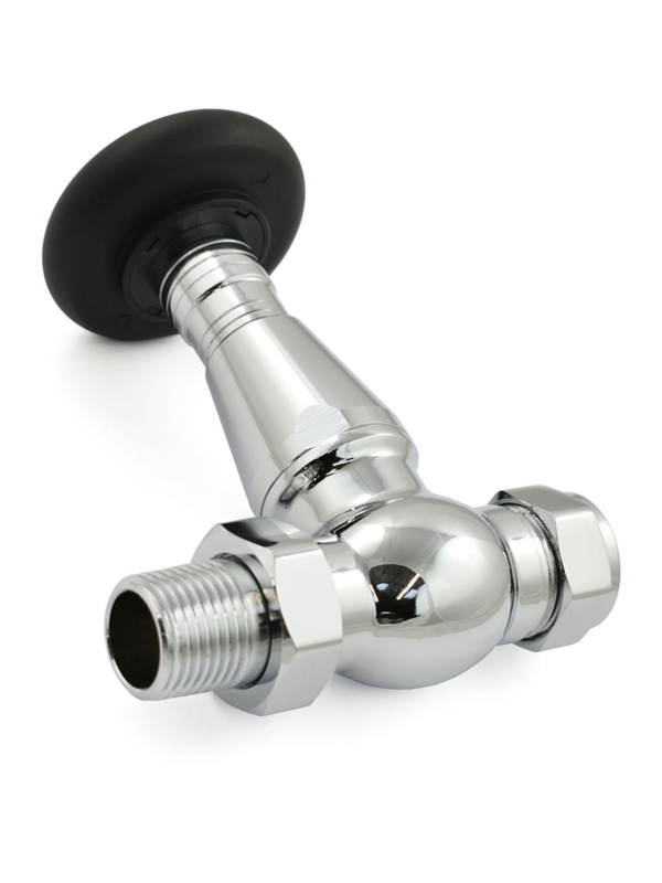 Lambeth Straight TRV Set - Polished Chrome
